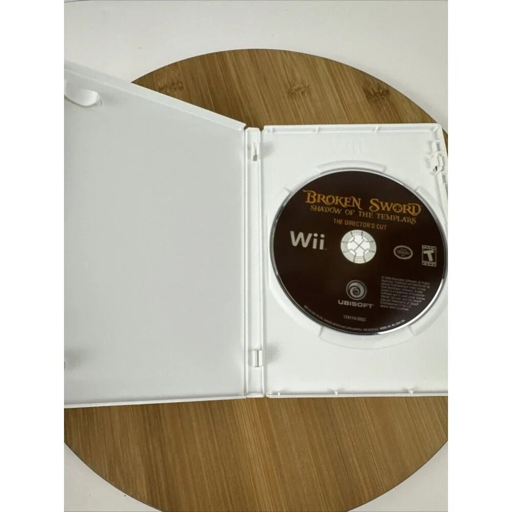 Broken Sword: Shadow of the Templars - Nintendo Wii‎ Directors cut